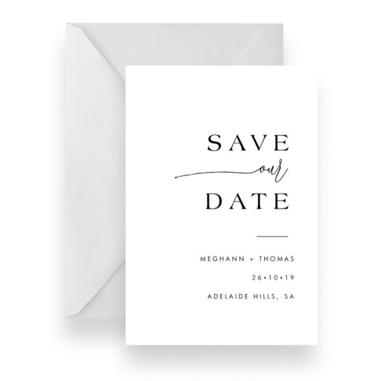 019 Save our Date Meg & Tom