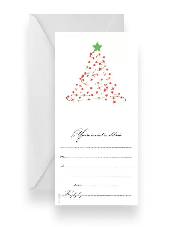 187 Fill-in DIY Corporate Christmas Party Invitation